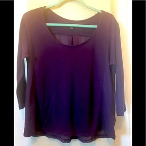 Grape Colored Lightweight Top